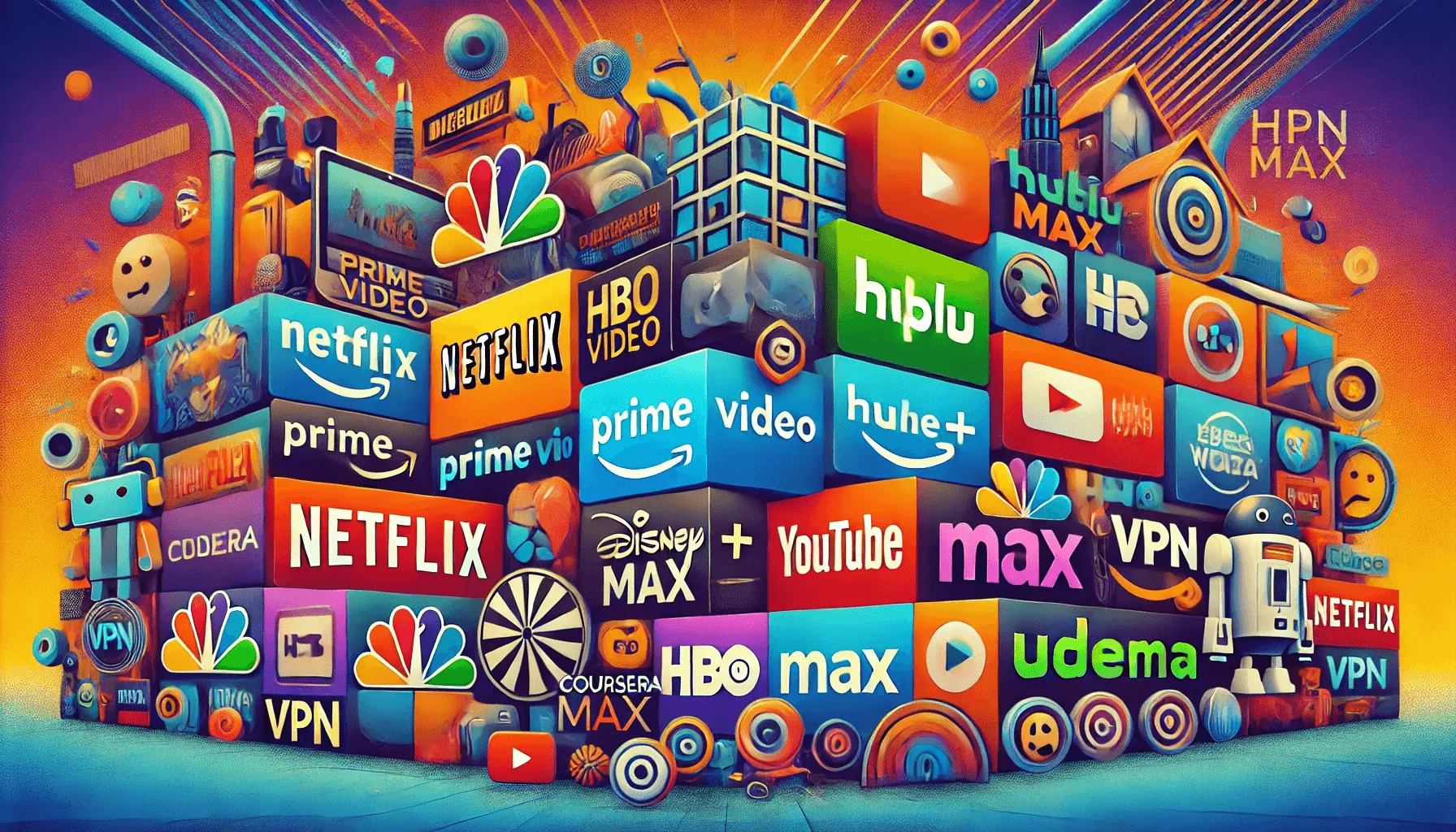 Video streaming subscriptions - Netflix, Prime Video, HBO Max, Hulu, Disney+ and more